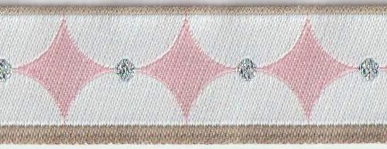 リボンテープ＊オーナメント＊ローズシルバー