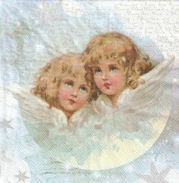 ５枚組ペーパーナプキン＊Angels