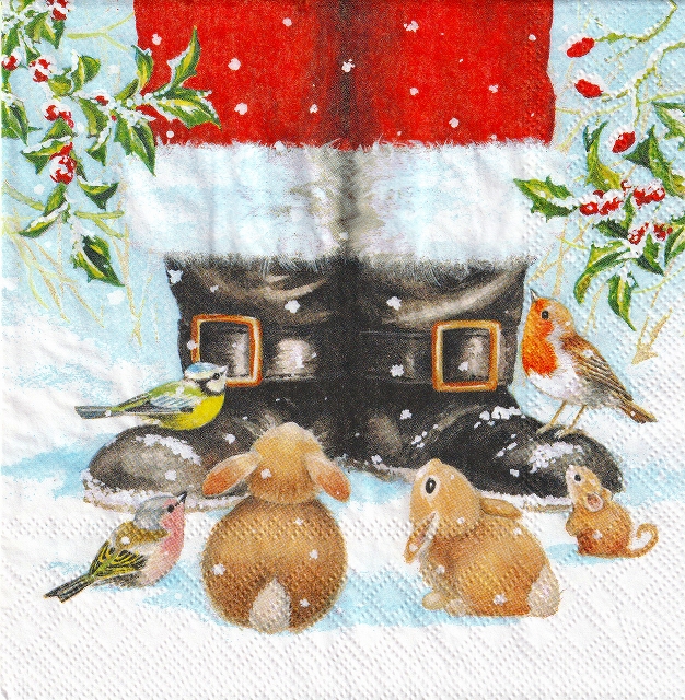 ５枚組ペーパーナプキン＊Looking Up