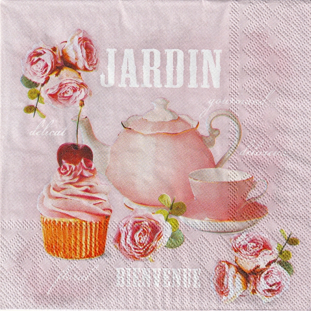 ５枚組ペーパーナプキン＊Tea Time