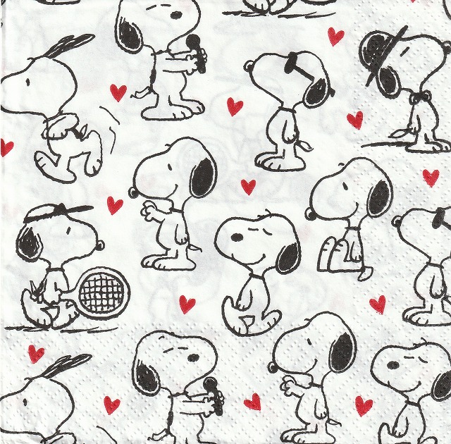 ５枚組ペーパーナプキン＊Snoopy