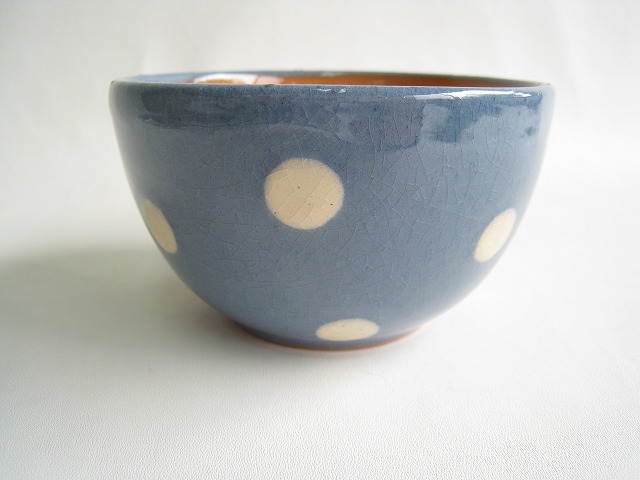 スフレンハイム焼き ボウルＳ＊水玉