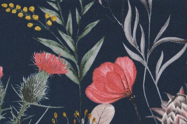 gutermann＊プリントコットン＊フローラル