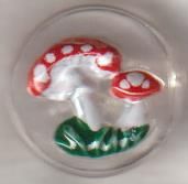 Jim Knopf＊ガラスボタン＊キノコ