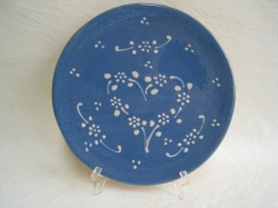 アルザス陶器 スフレンハイム焼き 平皿 デザート皿