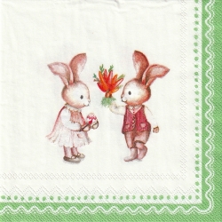 カクテルサイズ５枚組＊Easter Gifts