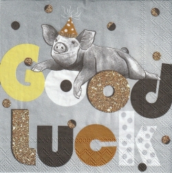カクテルサイズ５枚組＊Good Luck【Ｂ】