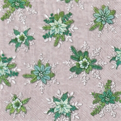 ５枚組ペーパーナプキン＊Snowflake