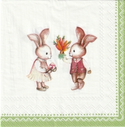 ５枚組ペーパーナプキン＊Easter Gifts