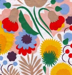 ５枚組ペーパーナプキン＊ピックケルッカ*marimekko