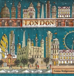 ５枚組ペーパーナプキン＊London at Night