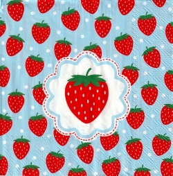 ５枚組ペーパーナプキン＊My little Strawberry