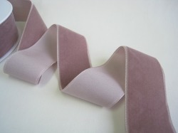 ベルベットリボンケープ ピンク ベルベットリボン12mm幅（6270）｜hacoful - ジュエリーケース