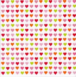 ５枚組ペーパーナプキン＊Heart to Heart