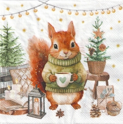 ５枚組ペーパーナプキン＊Wooly