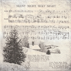 ５枚組ペーパーナプキン＊きよしこの夜