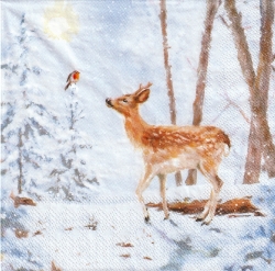 ５枚組ペーパーナプキン＊Winter World