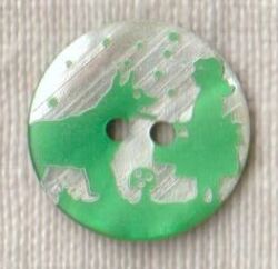 Jim Knopf＊２穴貝ボタン＊赤ずきん＊グリーン