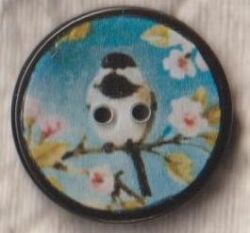 Jim Knopf＊小鳥＊レジンボタン