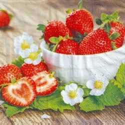５枚組ペーパーナプキン＊Strawberry Taste
