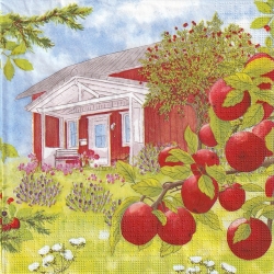 ５枚組ペーパーナプキン＊House in Sweden