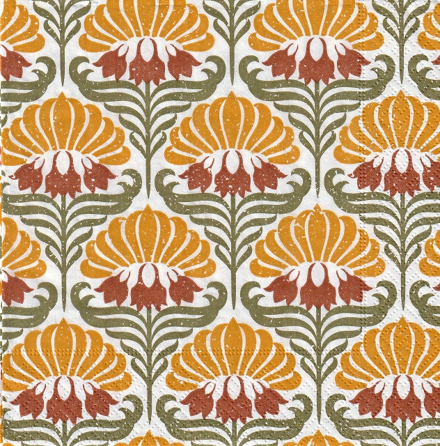 ５枚組ペーパーナプキン＊ヘリテイジ