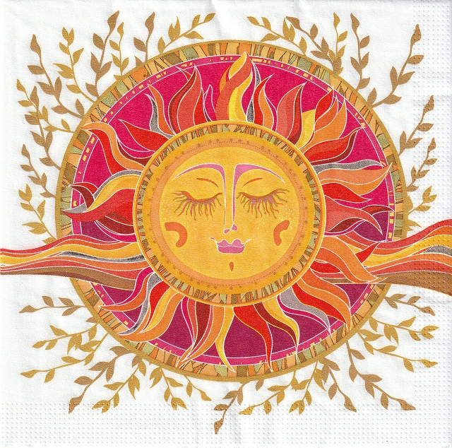 ５枚組ペーパーナプキン＊Sunshine
