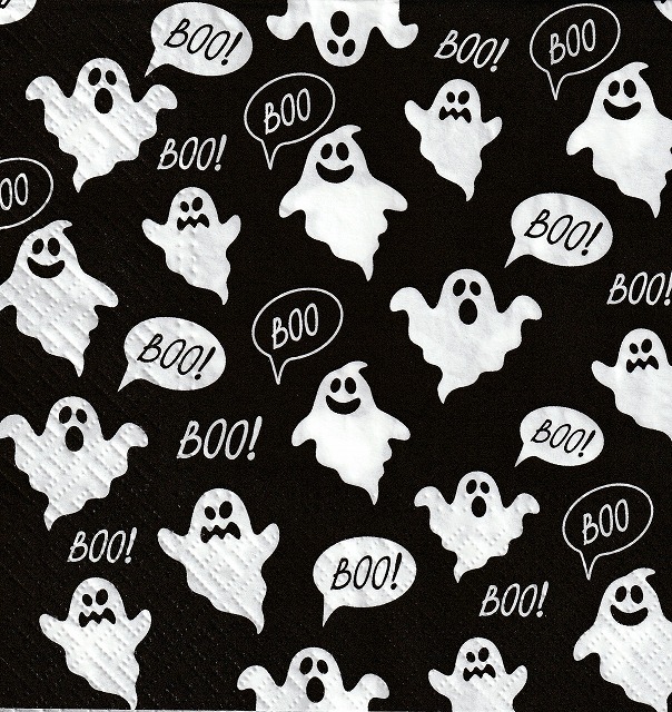 ５枚組ペーパーナプキン＊Boo！