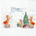 ５枚組ペーパーナプキン＊Magic Christmas