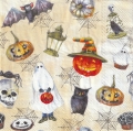 ５枚組ペーパーナプキン＊Happy Halloween