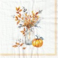 ５枚組ペーパーナプキン＊秋のブーケ