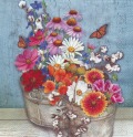 ５枚組ペーパーナプキン＊Flowers at Home