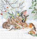 ５枚組ペーパーナプキン＊Winter Treat