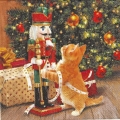 ５枚組ペーパーナプキン＊with Nutcracker