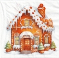 ５枚組ペーパーナプキン＊Gingerbread House