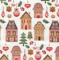 ５枚組ペーパーナプキン＊Christmas at Home