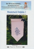 クロスステッチ図案＊ドルフィン１