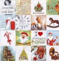 ５枚組ペーパーナプキン＊I Love X'mas Vintage