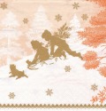 ５枚組ペーパーナプキン＊ソリに乗って