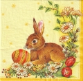 ５枚組ペーパーナプキン＊Egg & Hare