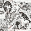 ５枚組ペーパーナプキン＊Air mail