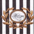 ５枚組ペーパーナプキン＊Welcome Ａ