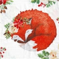 ５枚組ペーパーナプキン＊Floral Fox