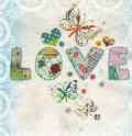 ５枚組ペーパーナプキン＊Love me too