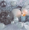 ５枚組ペーパーナプキン＊Baubles in Light