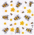 ５枚組ペーパーナプキン＊Dancing Bees