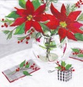 ５枚組ペーパーナプキン＊Table de Noel