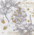 ５枚組ペーパーナプキン＊Golden Nature