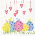 ５枚組ペーパーナプキン＊Lovely Easter【Ｂ】