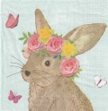 ５枚組ペーパーナプキン＊Easter Beauty グリーン